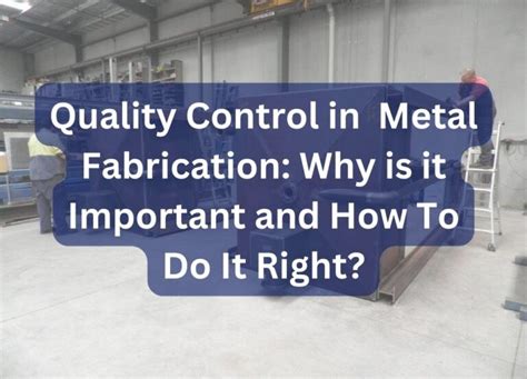 quality control manual for metal fabrication|metfab manual.